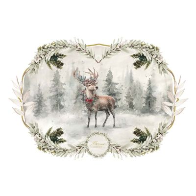 Blanc Mariclo tovaglietta in vinile serie Gran Paradiso cm.48x33