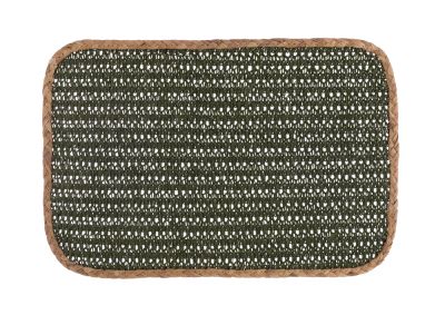 Blanc Mariclo tovaglietta/sottopiatto serie Raffia cm.30x45 colore verde