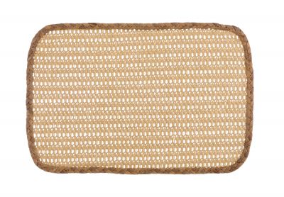 Blanc Mariclo tovaglietta/sottopiatto serie Raffia cm.30x45 colore avorio