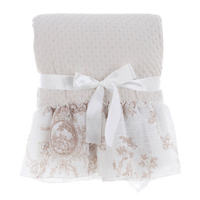 Blanc Mariclo trapuntino singolo con balza serie FruFru colore bianco