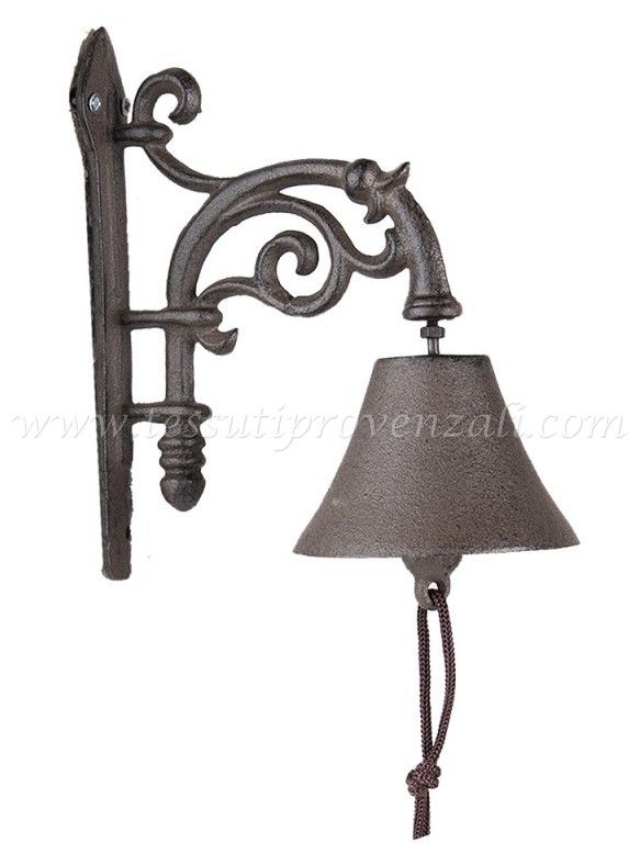 Campanella in ghisa Clayre & Eef altezza cm.19