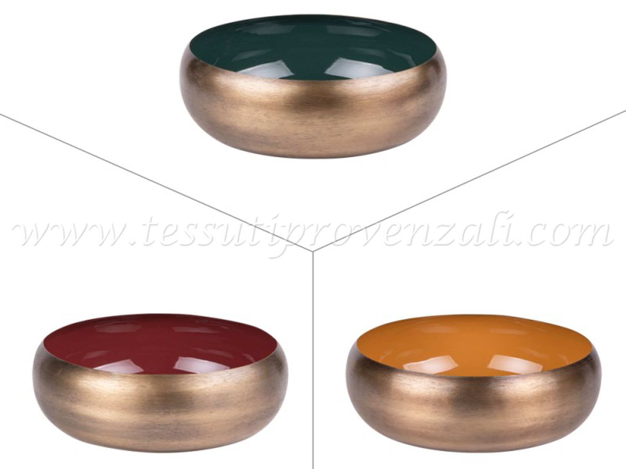 Ciotola Portafrutta In Ferro Con Rivestimento Oro – Forma Foglia Di Loto, Base Antiscivolo, 25.5 Cm