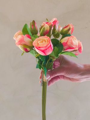 EDG bouquet di rose altezza cm.33 variante 1