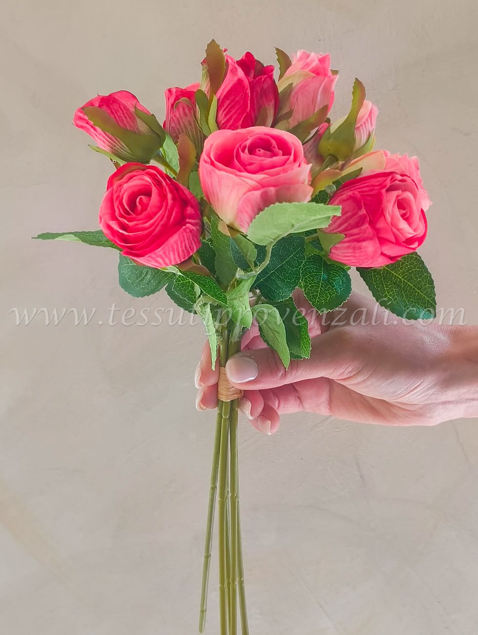 EDG bouquet di rose altezza cm.33 variante 2