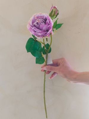 EDG rosa in stoffa alta qualità colore lilla altezza cm.48