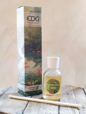 Profumatore ambienti con bastoncini EDG - 100 ml. profumazione Foresta Nera