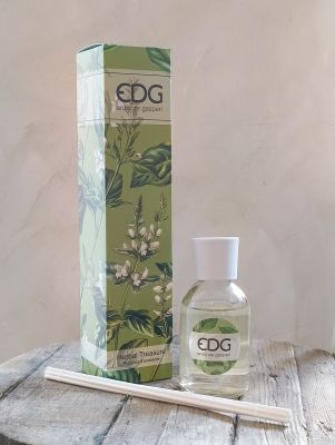 Profumatore ambienti con bastoncini EDG - 100 ml. profumazione Herbal Treasure