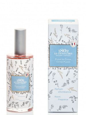 Profumo spray per ambienti Le Chatelard 50 ml. profumazione Fleur de coton