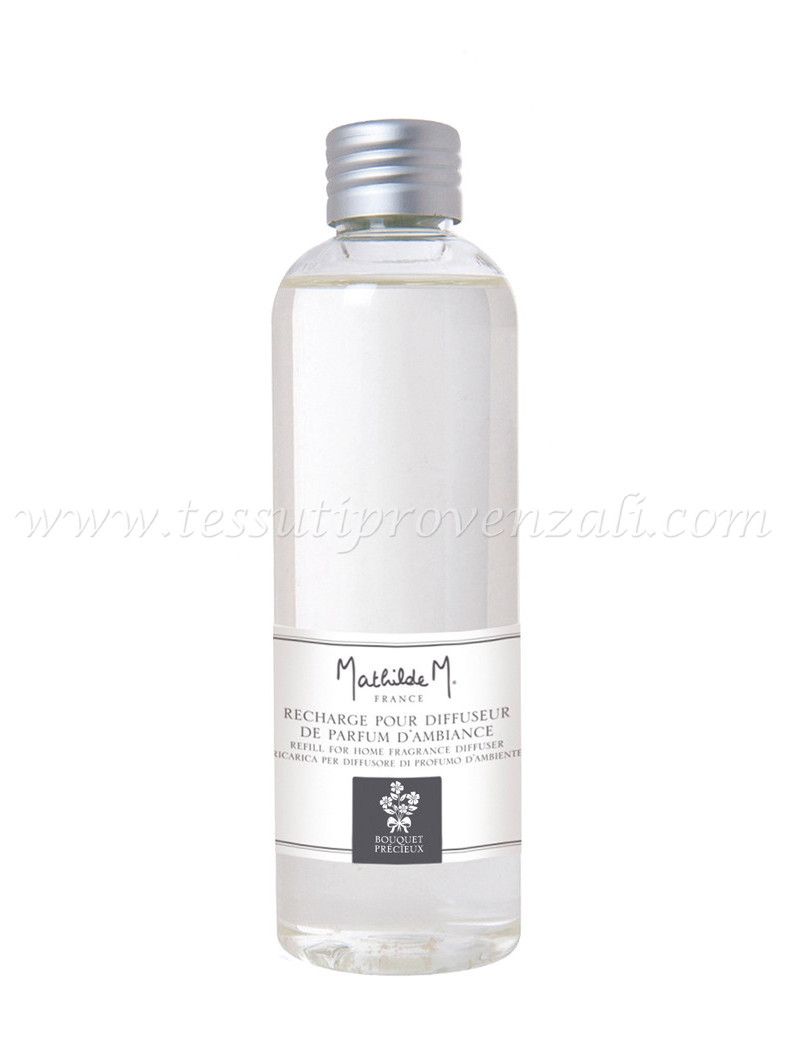 Ricarica 200 ml. profumo per ambiente Mathilde M. - profumazione Bouquet Precieux
