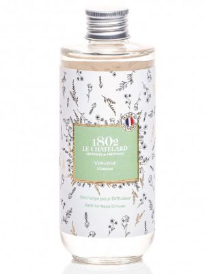 Ricarica di profumo per diffusori con bastoncini Le Chatelard 200 ml. profumazione Verveine
