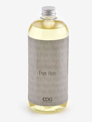 Ricarica profumo per diffusori con bastoncini EDG 250 ml. profumazione Pepe Nero