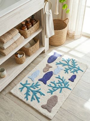 Tappeto serie Oltremare cm.55x85 colore avorio