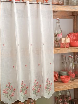 Rideau série Blossom Garden hauteur largeur différentes mesures