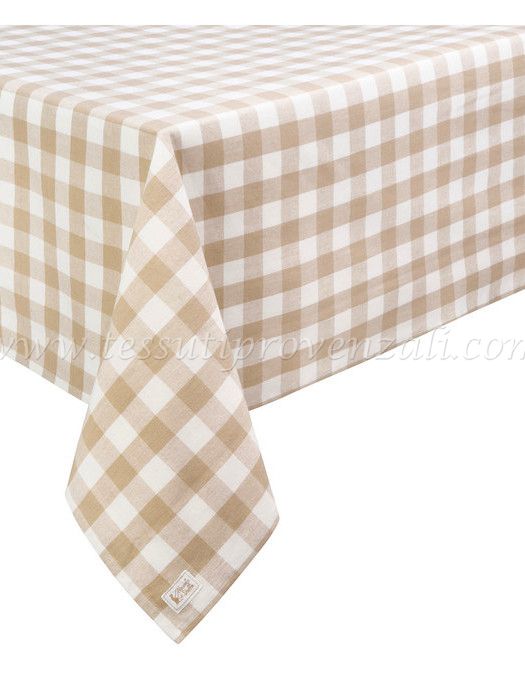 Tischdecke Serie Clarissa Stoffwolken Variante Karo