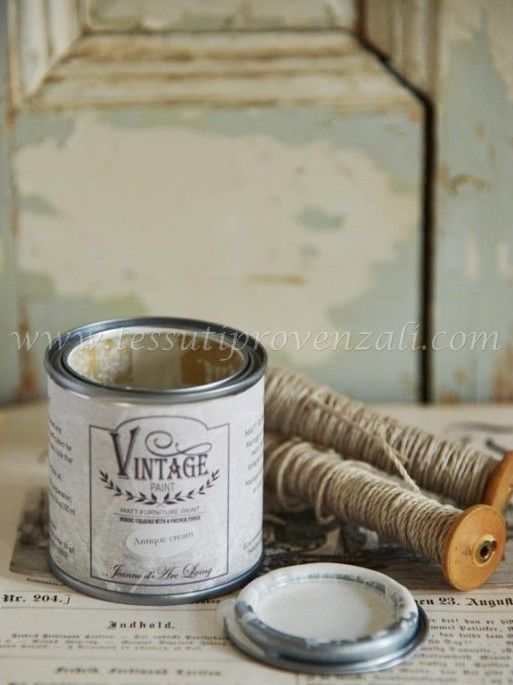 Vintage chalk paint Antique cream 100 ml.