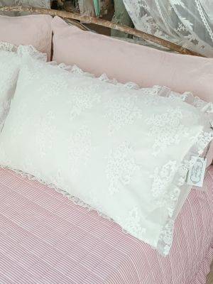 Cuscino Rosi Rosen 8cm Per Sedia O Materasso - 40x40 Cm, Motivo Floreale Romantico Con Rose, 100% Poliestere, Lavabile A Mano